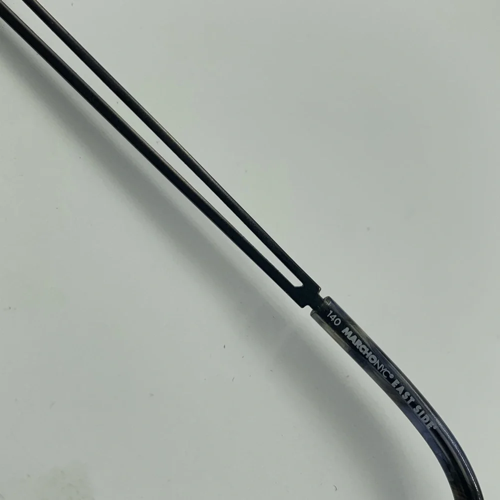 Vintage Marchony Gunmetal Rectangular Frames